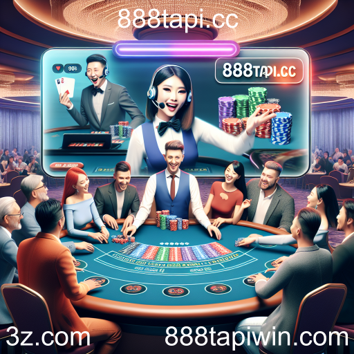 A Emoção dos Cassinos ao Vivo no 888tapi.cc